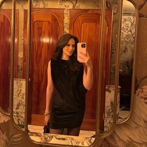 MORE TO COME - Annmarie Velvet Mini Dress